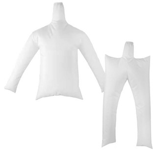 메오 의류 건조 빨래 드라이 에어백 건조풍선 긴소매 + 긴바지 세트, 1세트