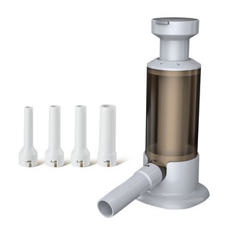 YUNMI 家用手動按壓式灌香腸器 咖色, 1個