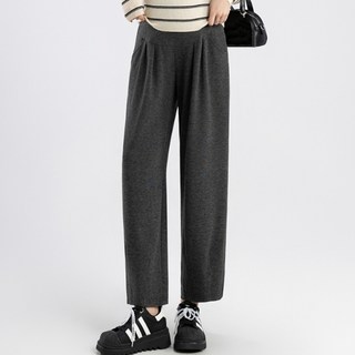 Sonio 女款壓褶口袋孕婦褲