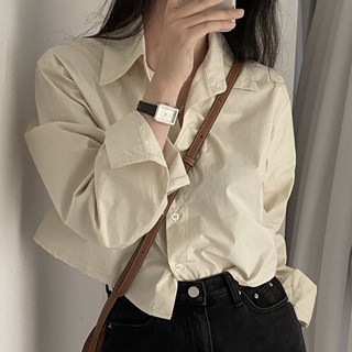 PEONIST 女款簡約基本款襯衫