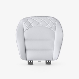 Aimban Be-Slim 1.2cm 超薄汽車坐墊 側邊夾款, 灰色, 1個