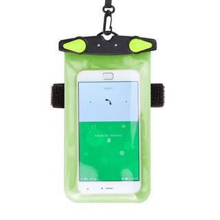 Hiari 水中手機防水袋, 1個, 綠色