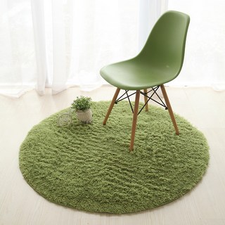 깔끔한 원형 카페트