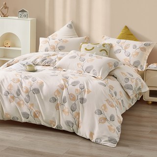 J-bedtime 床寢時光 舒柔棉兩用被床包組 台灣製 SW6928L-H