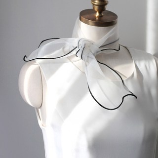 Vavisoo 夏朵爾歐根紗迷你絲巾