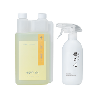 깨끗한생각 클리친 기름때 제거제 공병세트 1100ml, 1세트, 1.1L