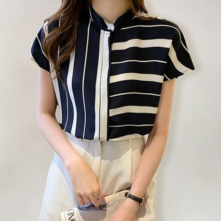 Murielle 女款亨利領襯衫