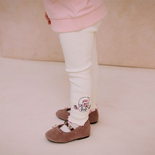 milkmile Esther Bunny 女童款 小櫻桃羅紋內搭褲