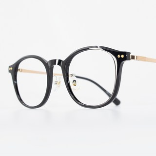 BLUE RABBIT 輕量鈦金屬抗藍光膠框眼鏡 11g ST22675