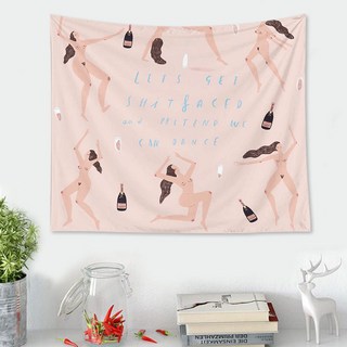 北歐插畫壁掛薄款布藝海報 1101 GT3019 1, 無畫框