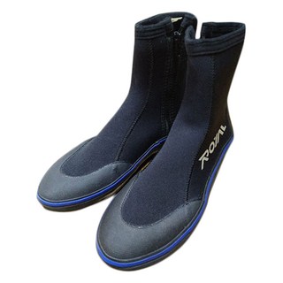 EAMKEVC 伊凱文 5mm潛水布 溯溪鞋，彈性佳，耐磨，保護腳踝, 250mm, 黑色