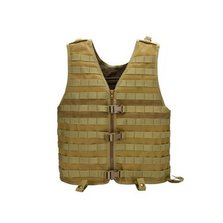 World25 軍用戰術CS戰術背心 AA231, 1個, 卡其色