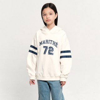 MaritheFrancoisGirbaud 兒童 STRIPE PRINTED HOODIE