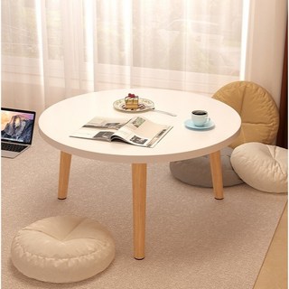 JUENBI 圓形和室茶几, 白色