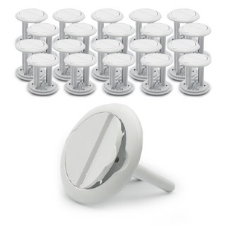 TNC 多功能插座安全插頭 白色, 40個