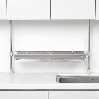 제이비제이 기둥식 스타일 컬러 그릇 식기 건조대 기본형, 다크그레이