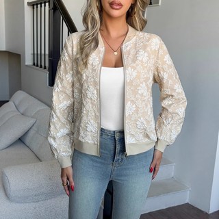 Moirbella 女款 Morang 花卉棒球外套