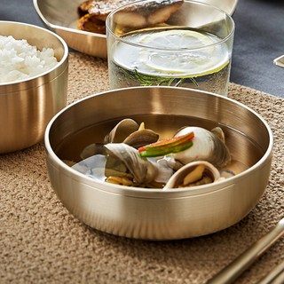 GOLDEN BELL 韓國產銅碗 大, 1個, 單色