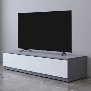 DEKKO FURNITURE DG Deco 電視櫃 1200, 灰色 + 白色