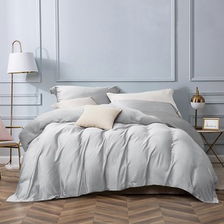 J-bedtime 床寢時光 石墨烯純色水洗棉兩用被床包4件組 台灣製