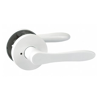 RIVER-GREEN 房門 浴室 辦公室門把 按鈕式 Elite 白色, 1個