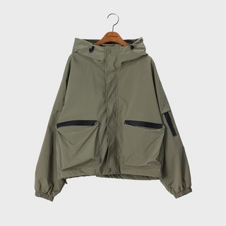 Chic Fox 女款 made 雙拉鍊高領防風外套