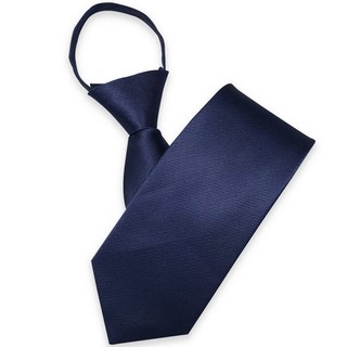 The Shirts Studio 男士斜紋素色拉鍊領帶 TN318