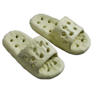 Nizeu 防滑 高級 EVA 浴室 拖鞋, 1個, 綠色