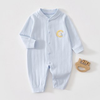 Bebeniz 月兔寶寶粉彩純棉連身衣