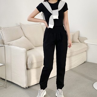 艾貝索 運動孕婦束口褲 1120