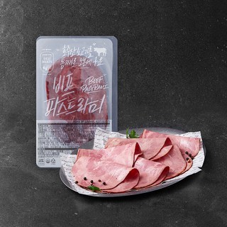 존쿡델리미트 비프 파스트라미, 100g, 1개