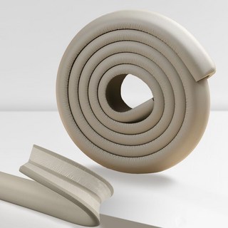 르메이어 유아용 쿠션 풀접착 L형 모서리 보호대, 1개, 그레이