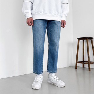 JHSTYLE 男款錐形水洗丹寧長褲 SJROK563