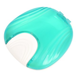 full of fun 一鍵式假牙收納盒 100g, 1個, 綠色