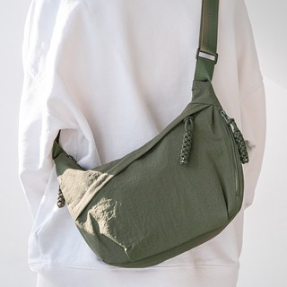 GOOSPERY 日常可頌斜揹包, 卡其色