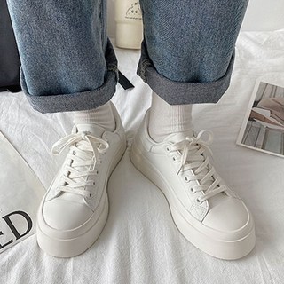 RABLE 皮革厚底運動鞋 3cm