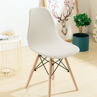 JS Mom 高彈力艾菲爾靠背和室椅套, 象牙白, 1個