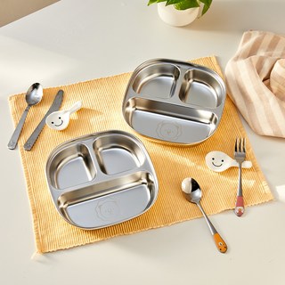 모던하우스 ON 안전한 스텐304 3칸나눔 2P, 단품, 1세트