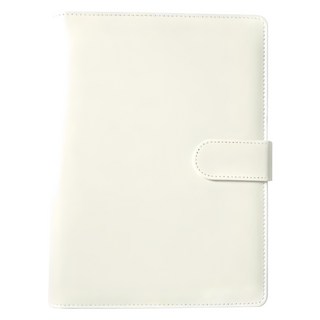 粉彩馬卡龍六孔小卡活頁夾, 1個, 10張, 乳霜