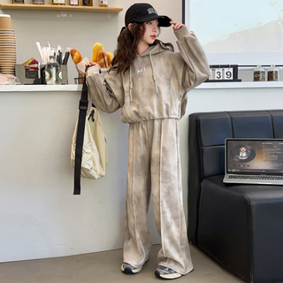 오렌지다몸 여아용 NO나염어깨날개후드 상하복 세트