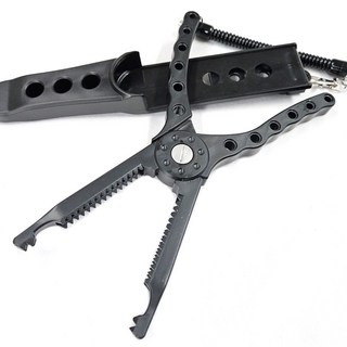 즐낚 피싱 집게, 블랙, 1개