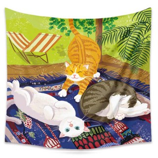 大型插圖布海報, 貓咪 1