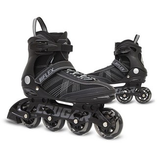 Cougar 플렉스 M 프리미엄 인라인스케이트, 블랙, 1개