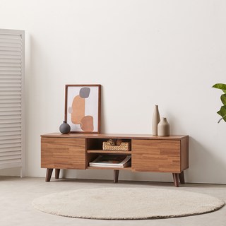 셀레스타 루나2 TV 도어 수납 거실장 1200 ABF5, 멀바우(ABF54)