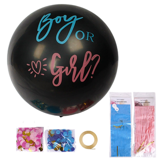 Khohimo 性別揭曉派對氣球組 5W0446, 1套, 混合顏色