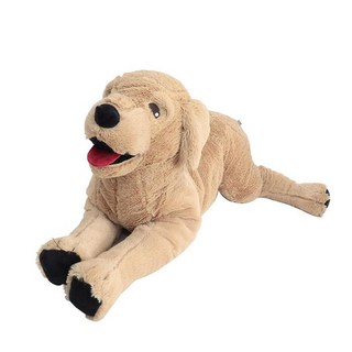 I'CLE 胖嘟嘟黃金獵犬娃娃, 70cm, 1個, 棕色