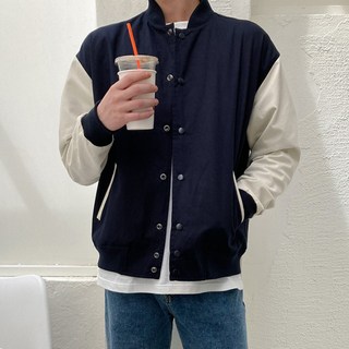 男款 Louis 棒球外套 O2034
