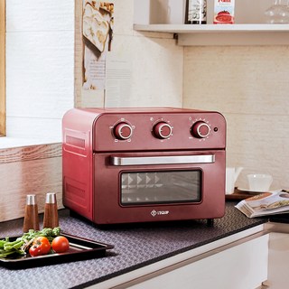 L'EQUIP 氣炸烤箱 20L, 紅色, LAF-MO2002 RD