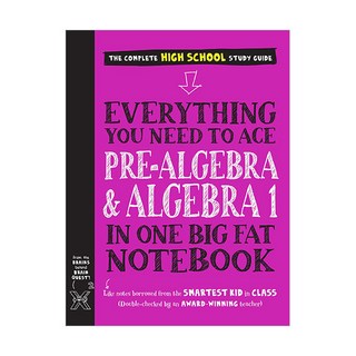 Everything You Need to Ace Pre-Algebra and Algebra I in One Big Fat Notebook, Workman Publishing, 英語, 平裝版