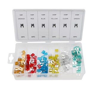 INTRO 汽車保險絲套件, 混色, 1盒